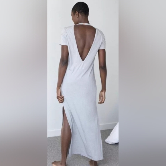 Lunya Restore Pima Cotton Maxi Dress. Size M - Picture 3 of 9